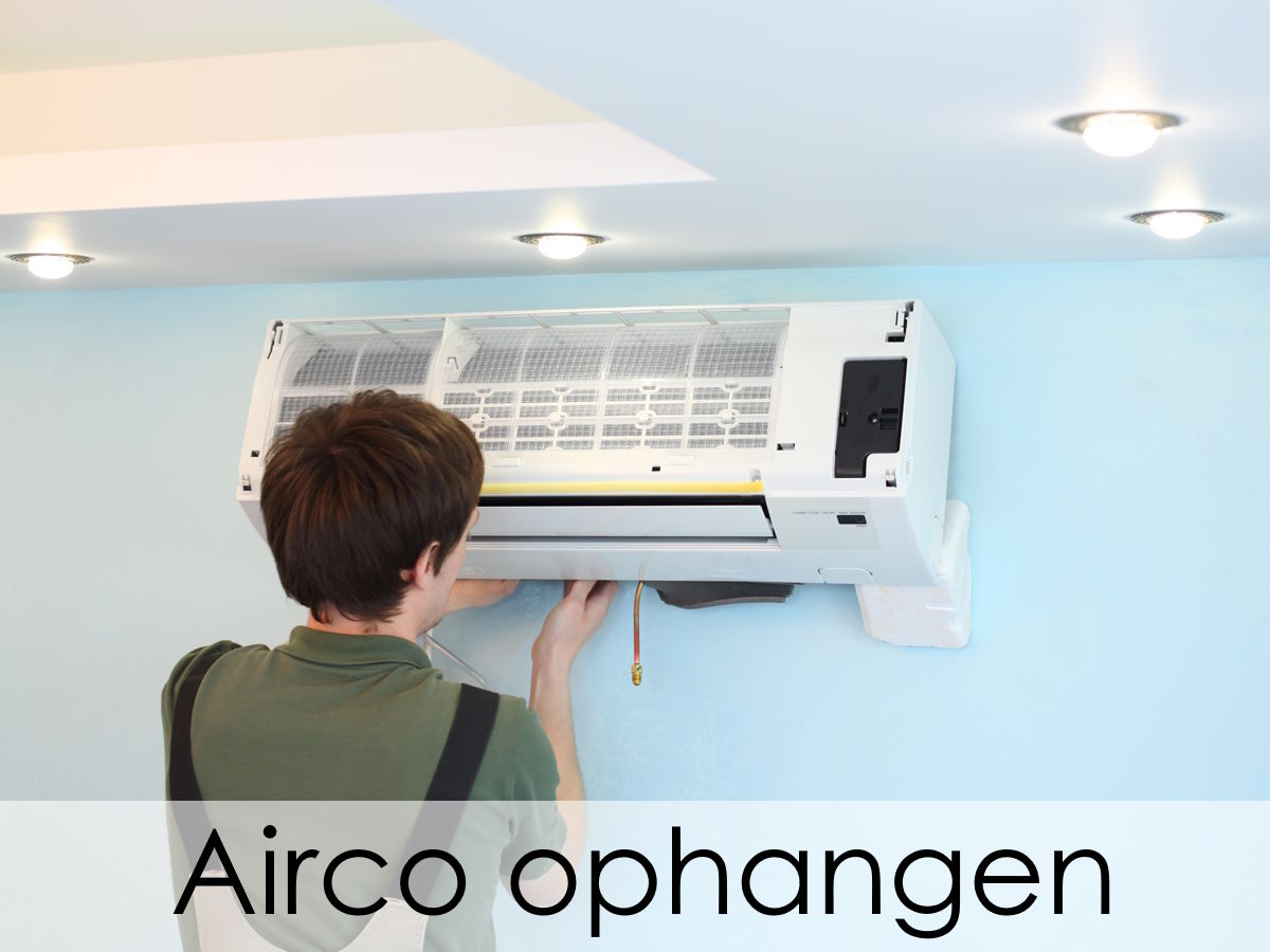 Airco ophangen