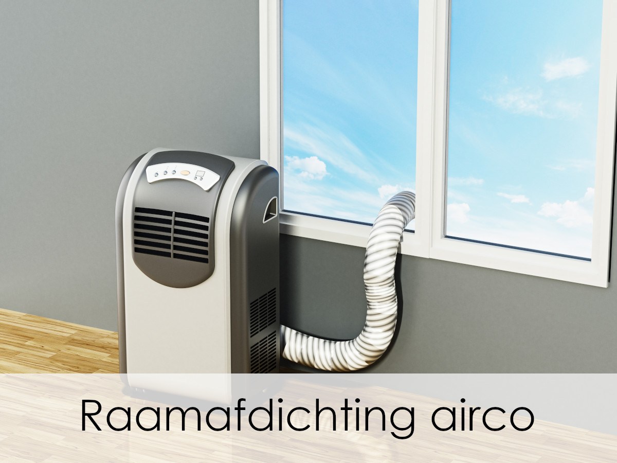 plexiglas raamafdichting voor mobiele airco