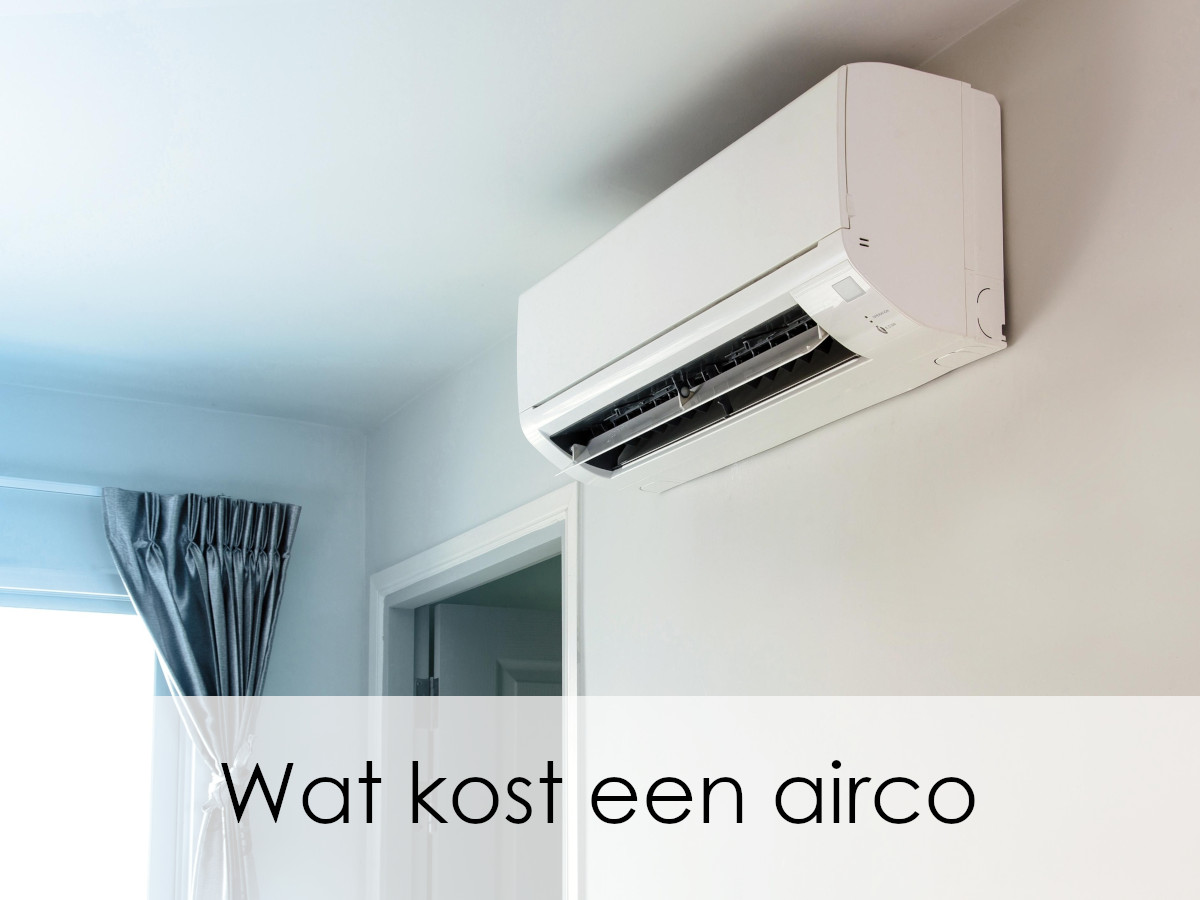 binnenunit van airco in woonkamer